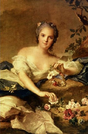 Jean Marc Nattier Portrait of Anne Henriette of France